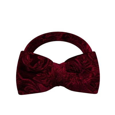 Flora Velvet Bow Tie Flora Velvet Bow Tie