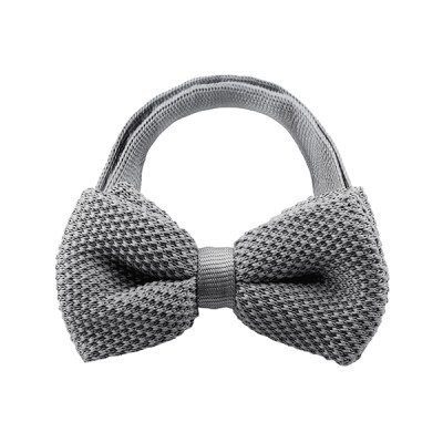 Plain Knit Bow Tie