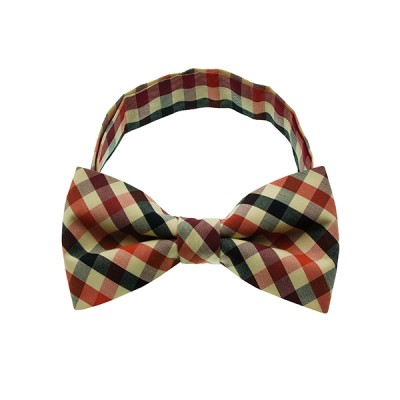 Checker Bow Tie