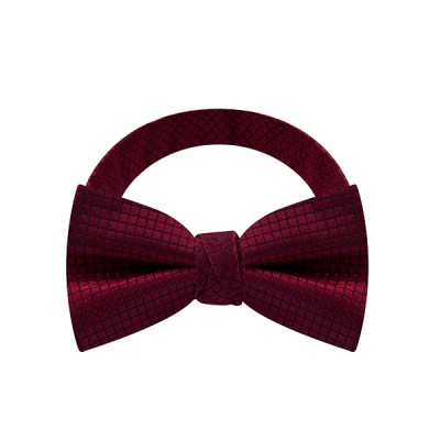 Wine Square Bow Tie