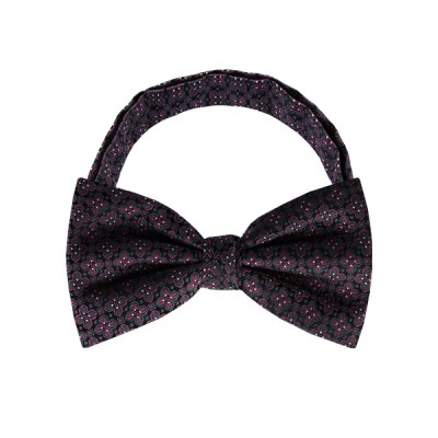 Indigo Flower Pattern 1 Bow Tie