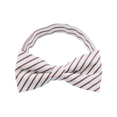 Purple Stripe Pattern 1 Bow Tie