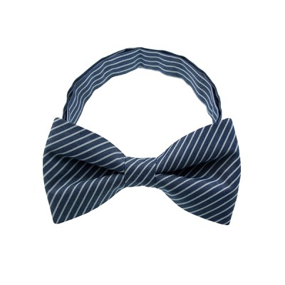 Pinstripe Bow Tie