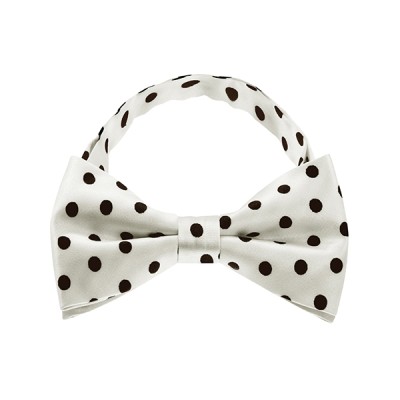 White Dot Pattern 1 Bow Tie