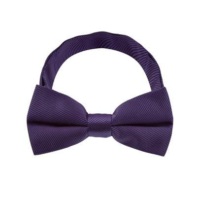 Purple Stripe Pattern 1 Bow Tie