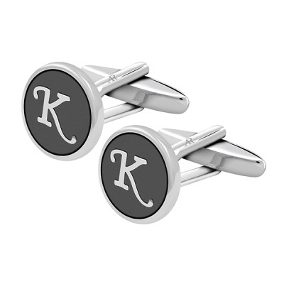 Alphabet K Cufflink