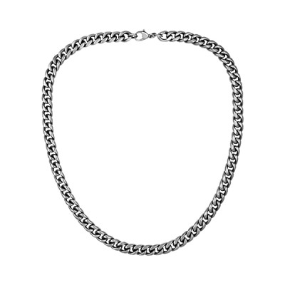 10 mm. Curb Chain Necklace