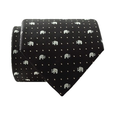 Medium Spot Elephant Necktie
