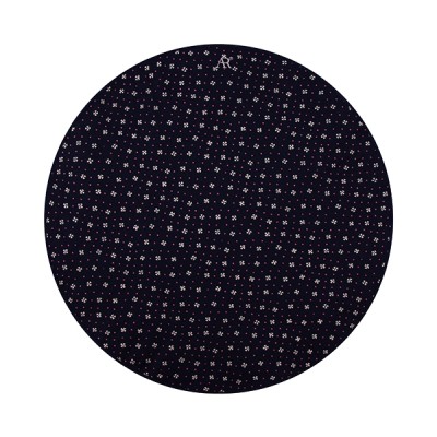 2 IN 1 Navy Blue Blossom Pocket Circle