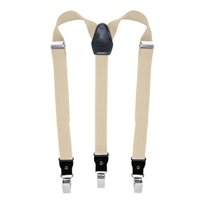 Khaki Slim Suspenders