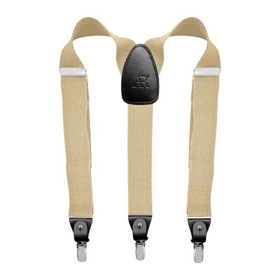 Beige Suspenders
