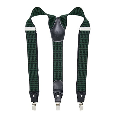 Green Diamond Suspenders