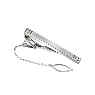 Catseye & Crystal Tie Clip