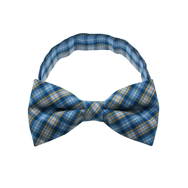 Chequered Bow Tie