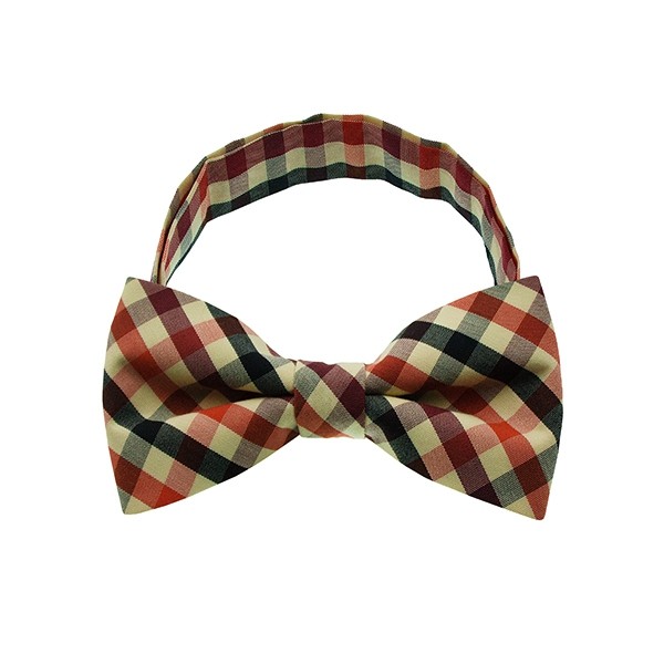 Checker Bow Tie
