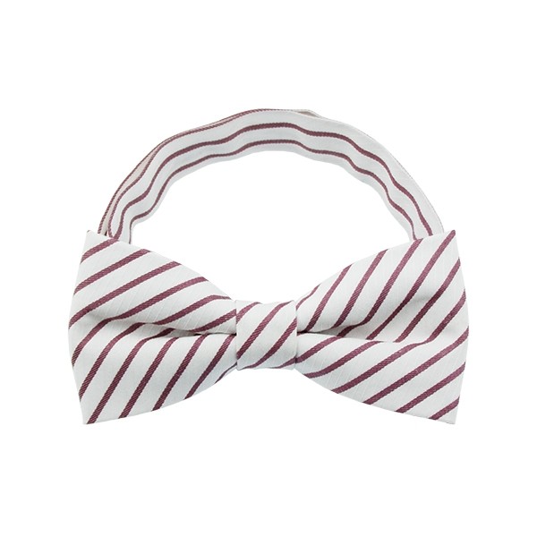 Purple Stripe Pattern 1 Bow Tie