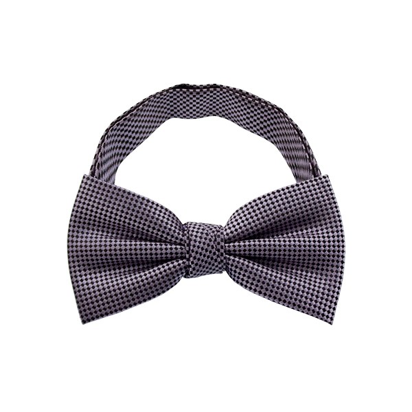 Light Purple Dot Pattern 4 Bow Tie