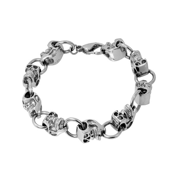 Skull Chain Bracelet