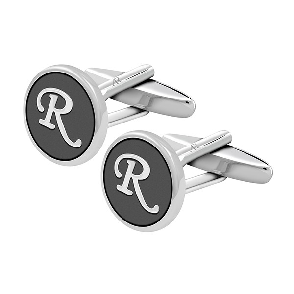 Alphabet R Cufflink