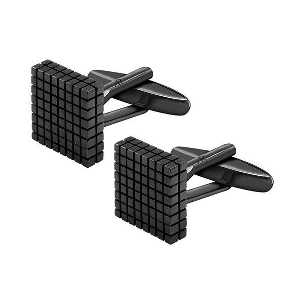 Black Square Cufflink