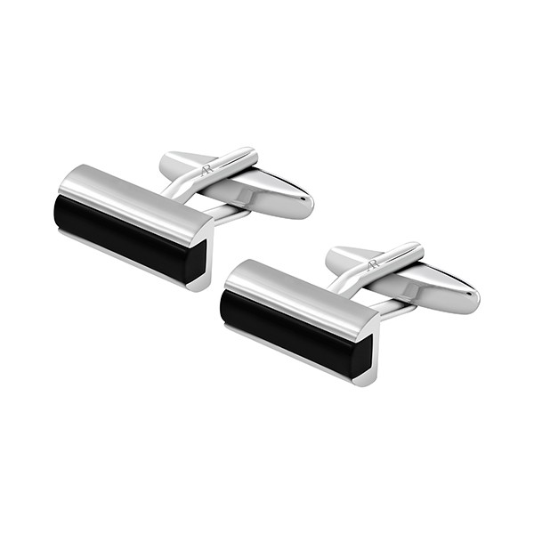 Onyx Post Cufflink