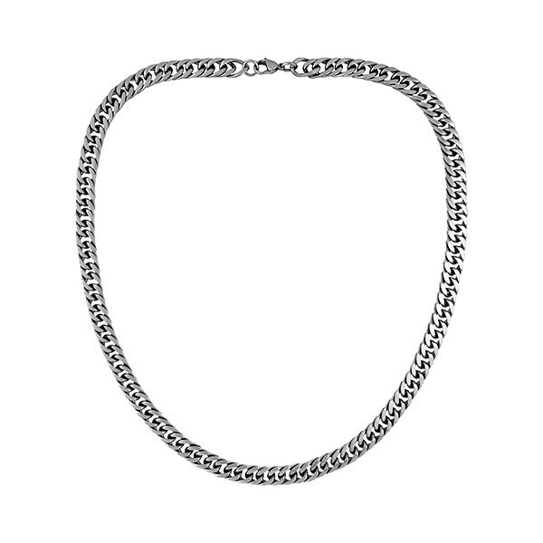 8 mm. Cuban Chain Necklace