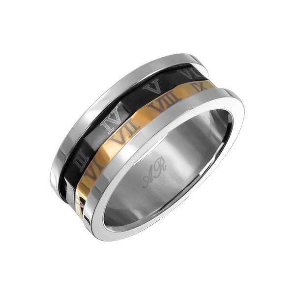 Roman No. Roller Ring