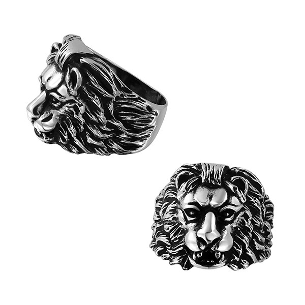 Lion Head Ring
