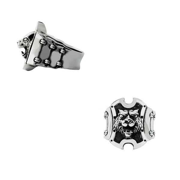 Lion Shield Ring