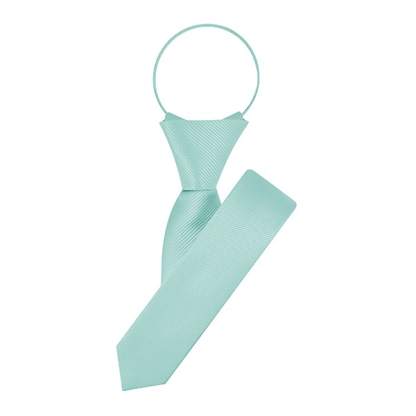 Slim Signature Zipper Tie