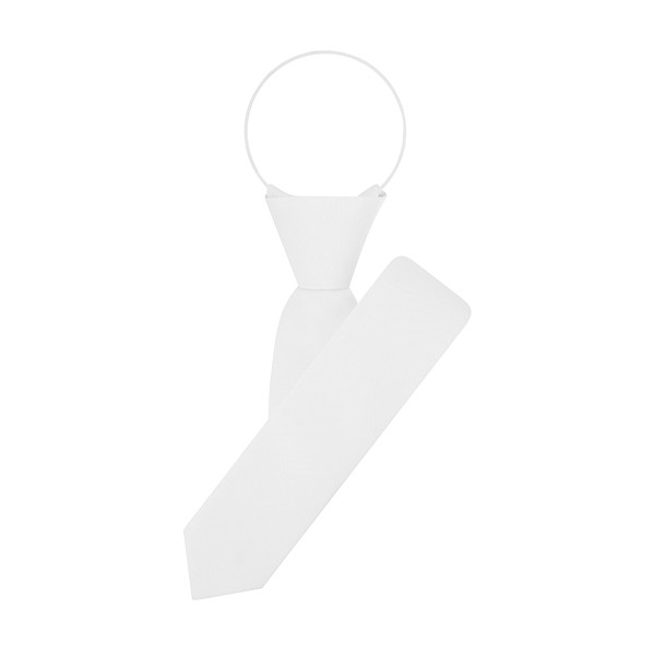 Slim Classic Zipper Tie