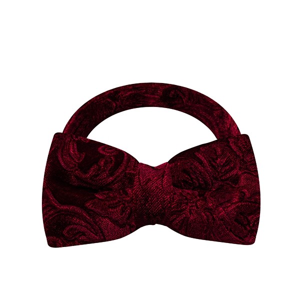 Flora Velvet Bow Tie