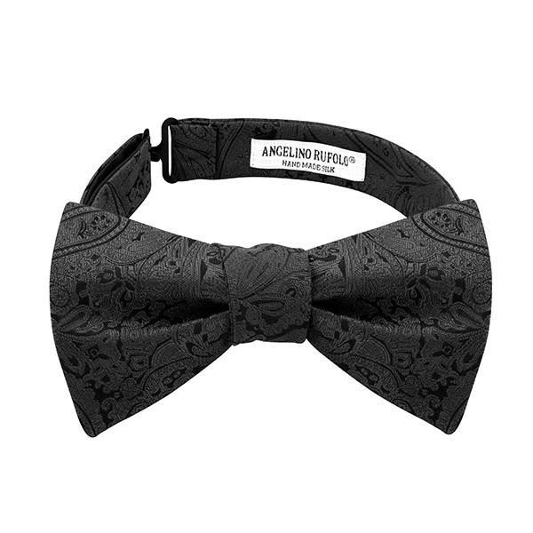 Small Paisley Bow Tie Tying