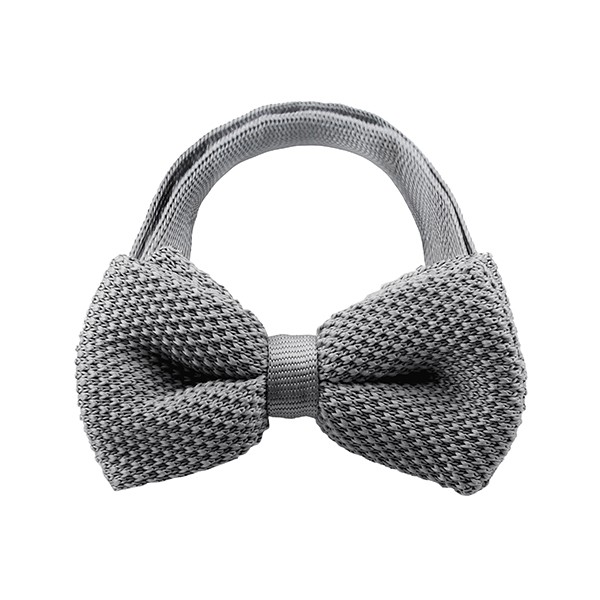Plain Knit Bow Tie
