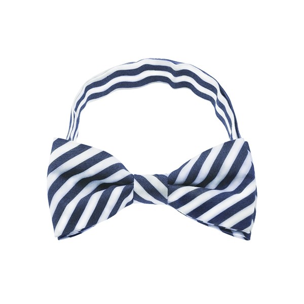 Stripe Bow Tie