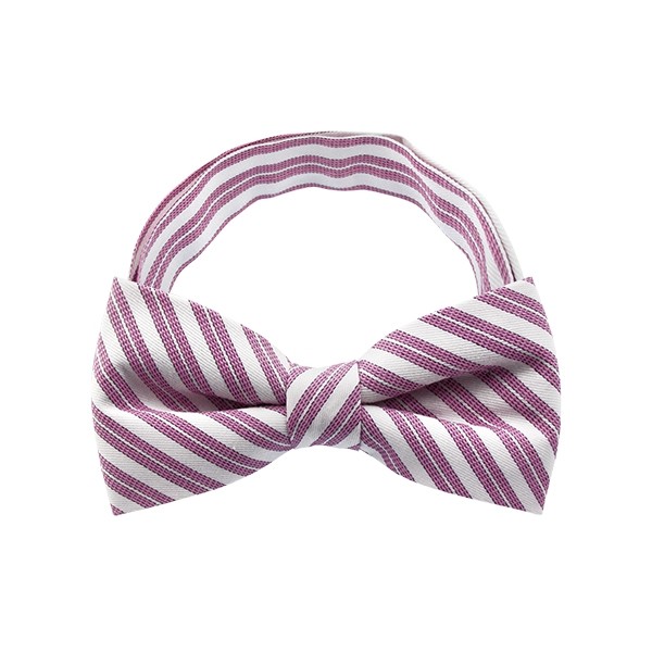 Light Purple Stripe Pattern 1 Bow Tie