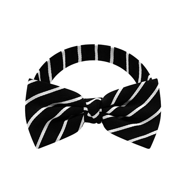 Shadow Stripe Bow Tie
