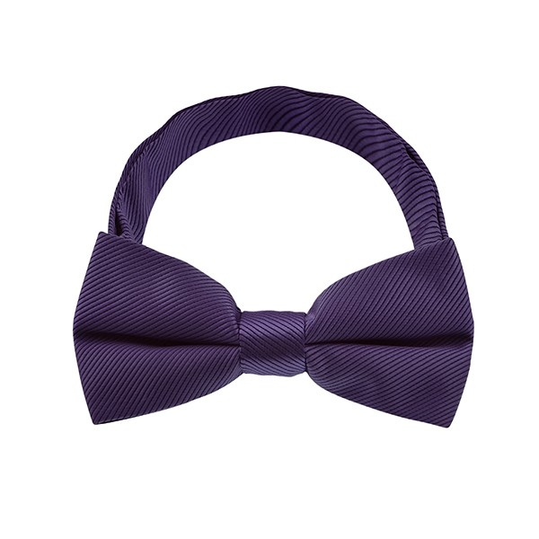 Purple Stripe Pattern 1 Bow Tie