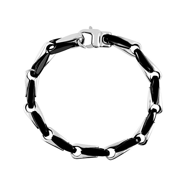Black Hook Chain Bracelet
