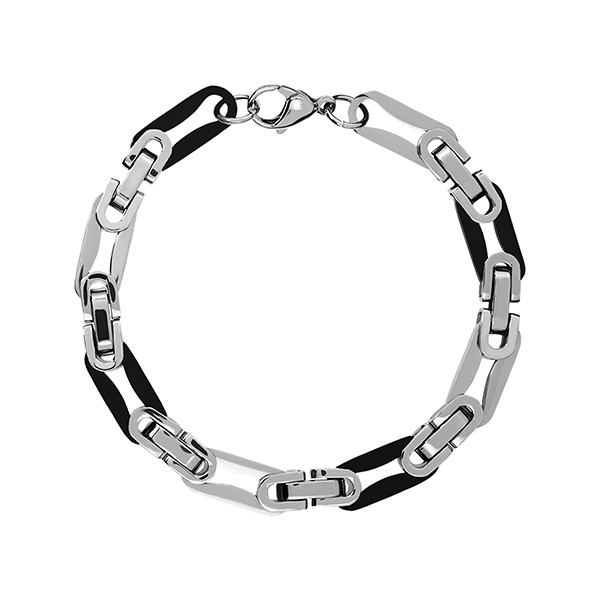 Black Fremada Chain Bracelet