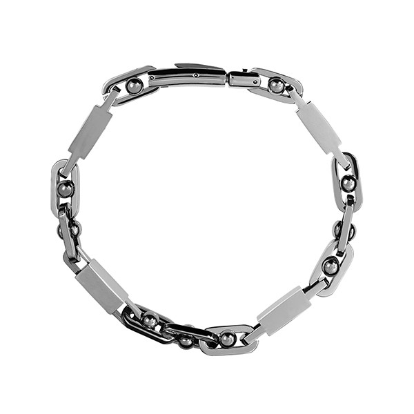 Rectangle Ball Chain Bracelet