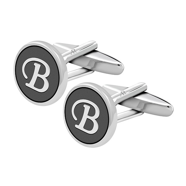 Alphabet B Cufflink