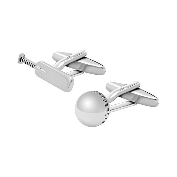 Cricket & Ball Cufflink