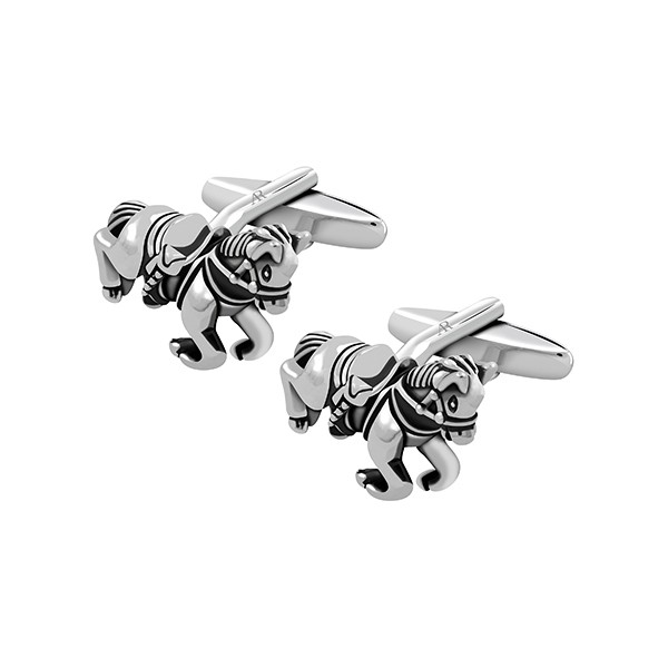 Warrior Horse Cufflink