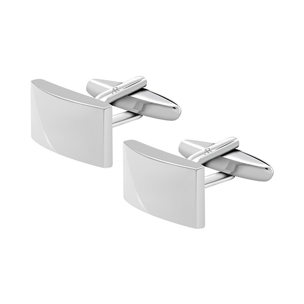 Silver Shiny Classic Cufflink