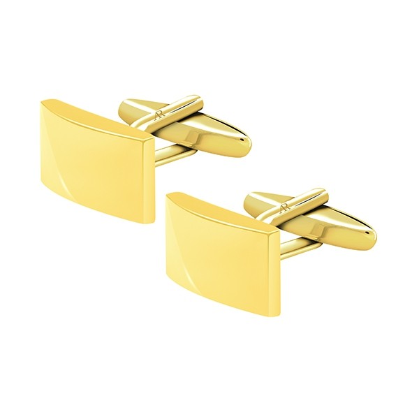 Gold Shiny Classic Cufflink