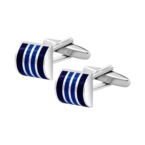 Silver Line Catseye Cufflink