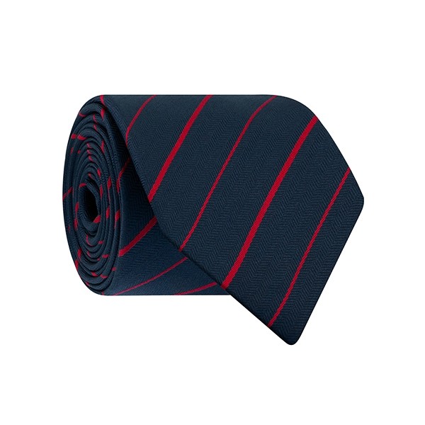 M.S. Zigzag Stripe Necktie