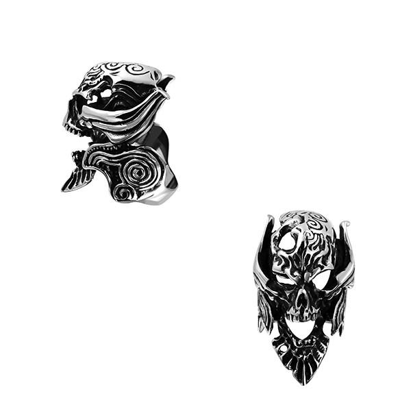 Devil Warrior Movable Ring