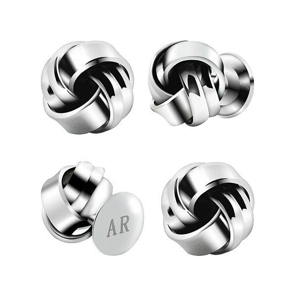 Knot Tuxedo Studs